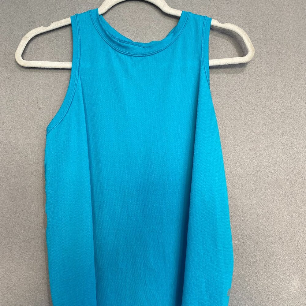 Lululemon Tank Top Womens Blue Racerback Athletic Workout Top Sleeveless